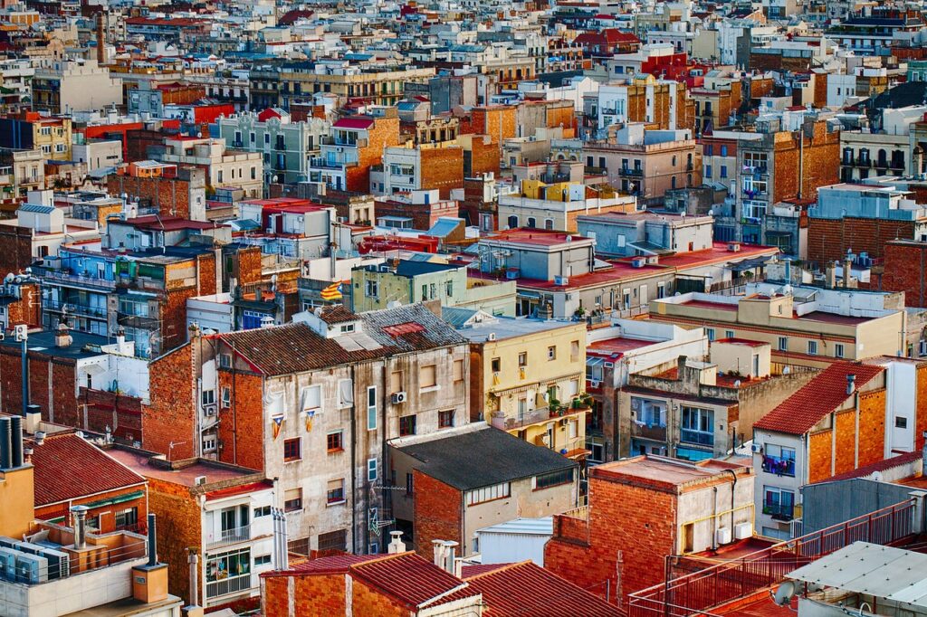 town, buildings, houses, townscape, exteriors, neighborhood, residential, residential area, urban, architecture, apartments, rooftops, many, housing, homes, city, urbanization, town, neighborhood, housing, city, city, city, city, city